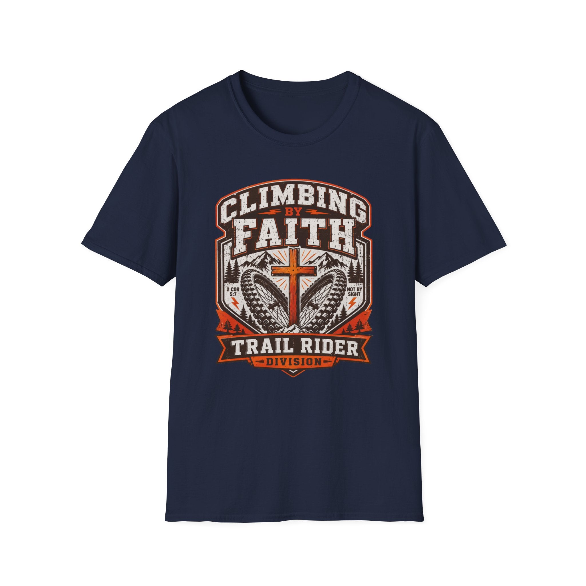 Climbing by Faith T-Shirt