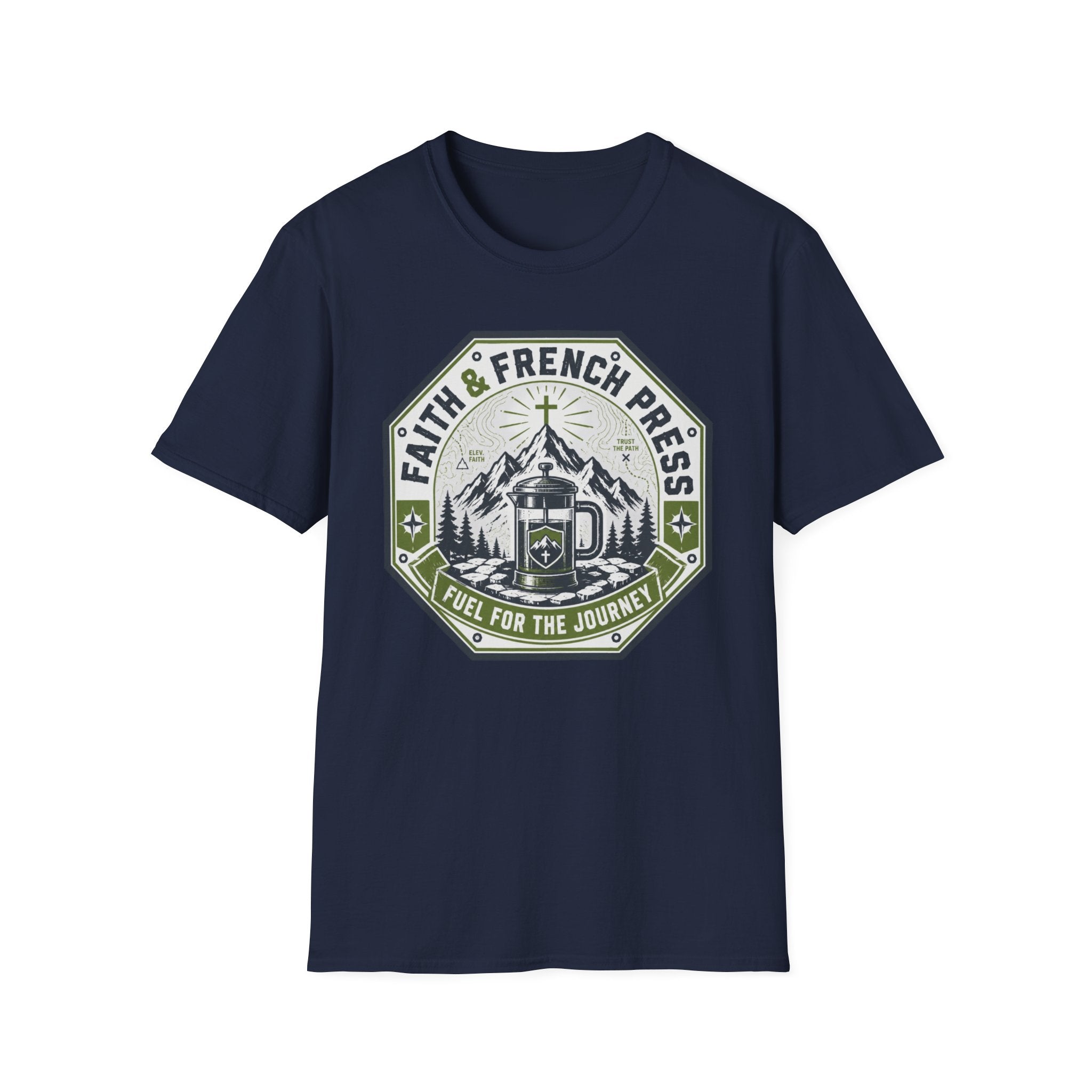 Faith French Press T-Shirt