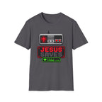 8 bit Jesus saves t-shirt