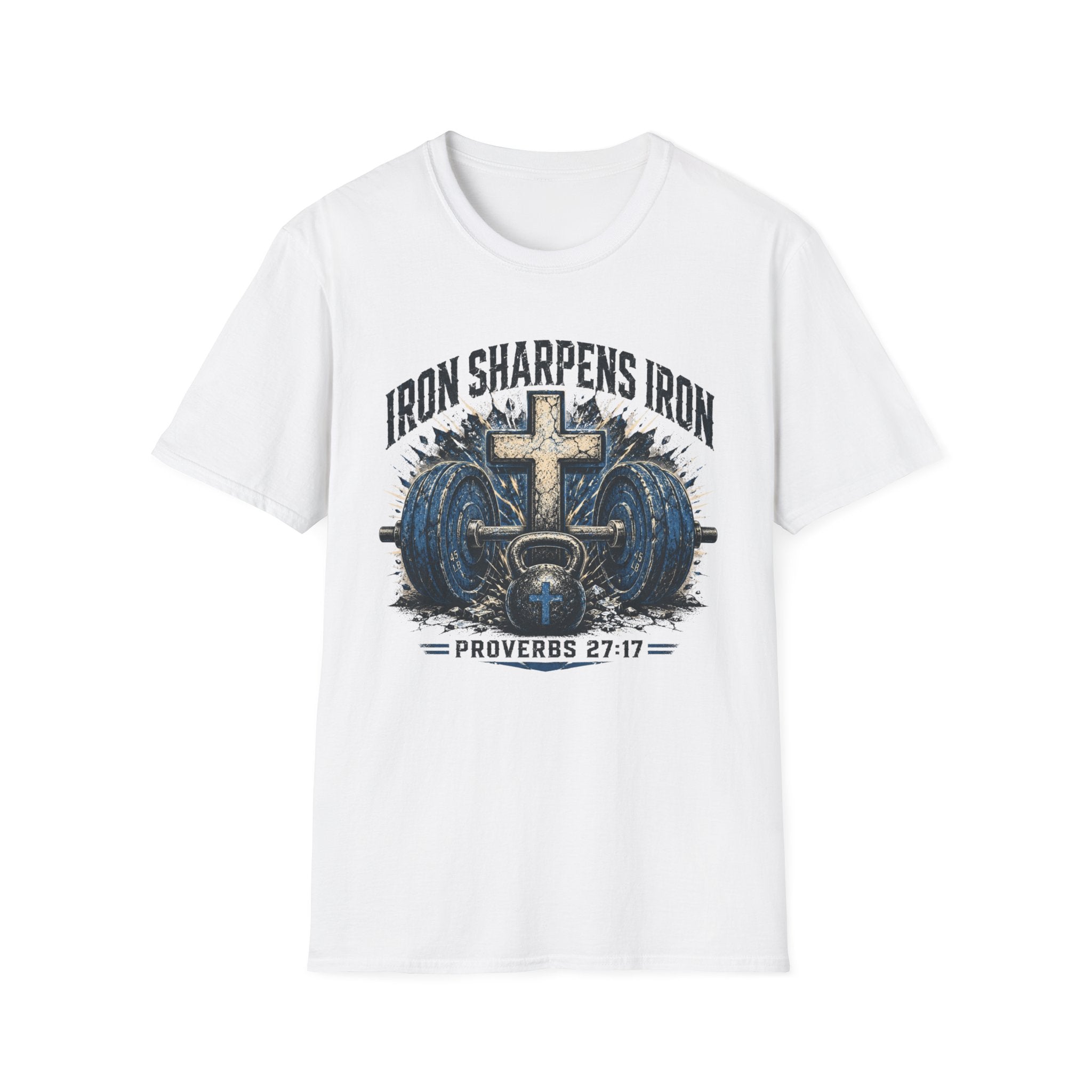 Iron Sharpens weights T-Shirt