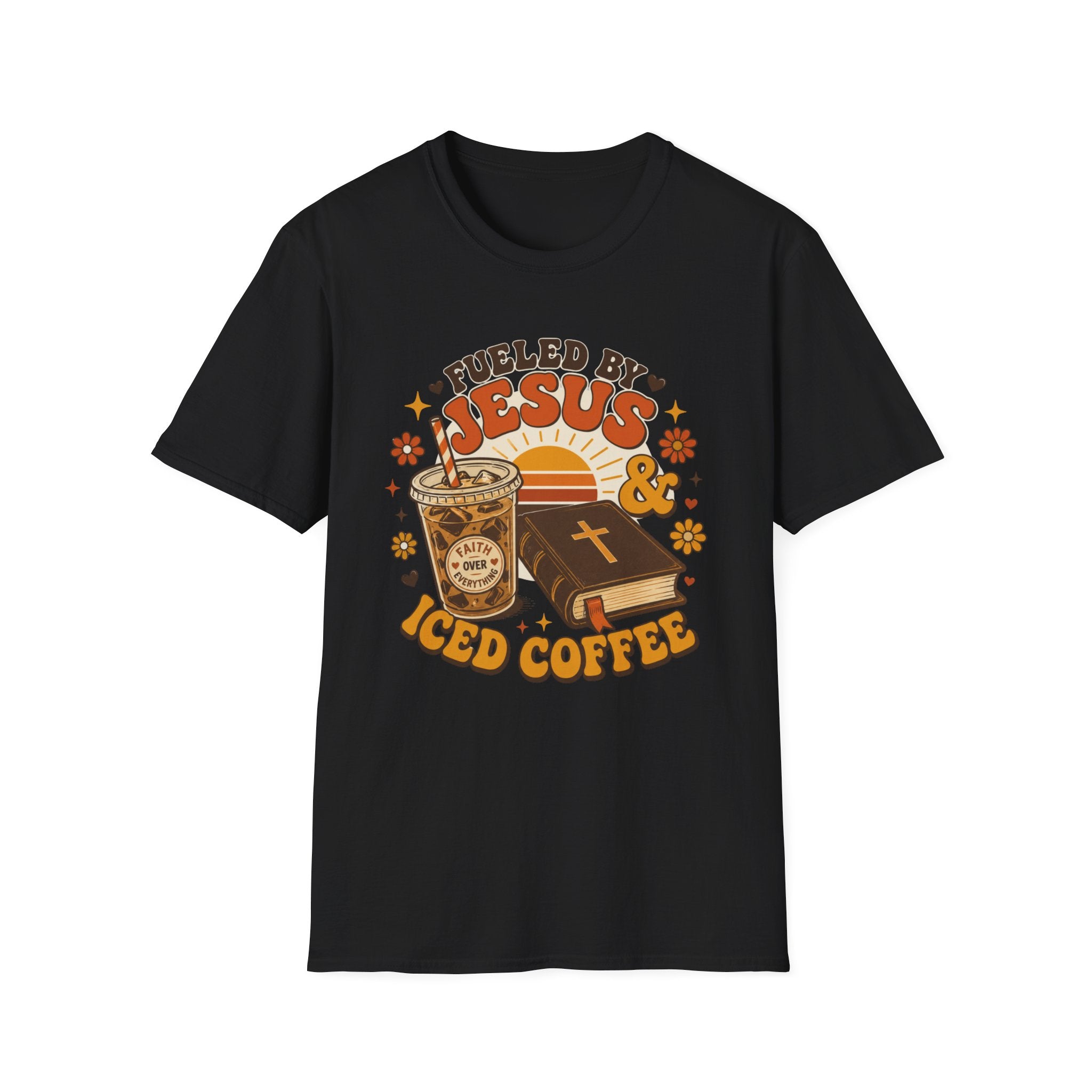 Fueled by Jesus Coffee T-Shirt
