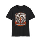 Climbing by Faith T-Shirt