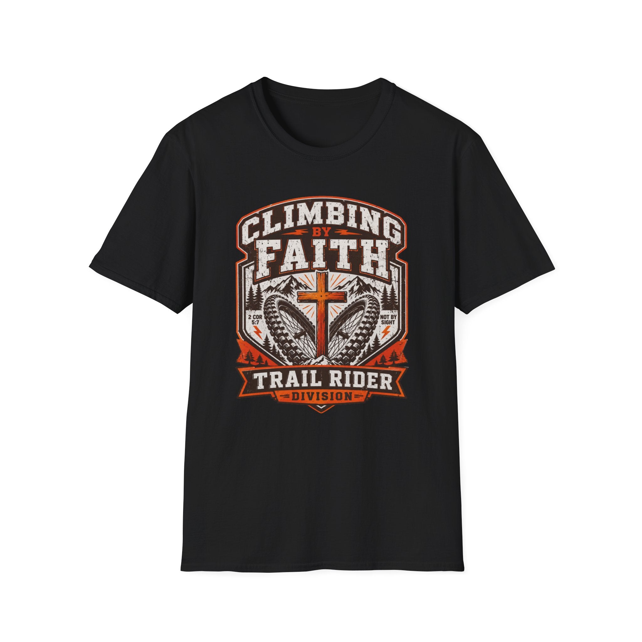 Climbing by Faith T-Shirt