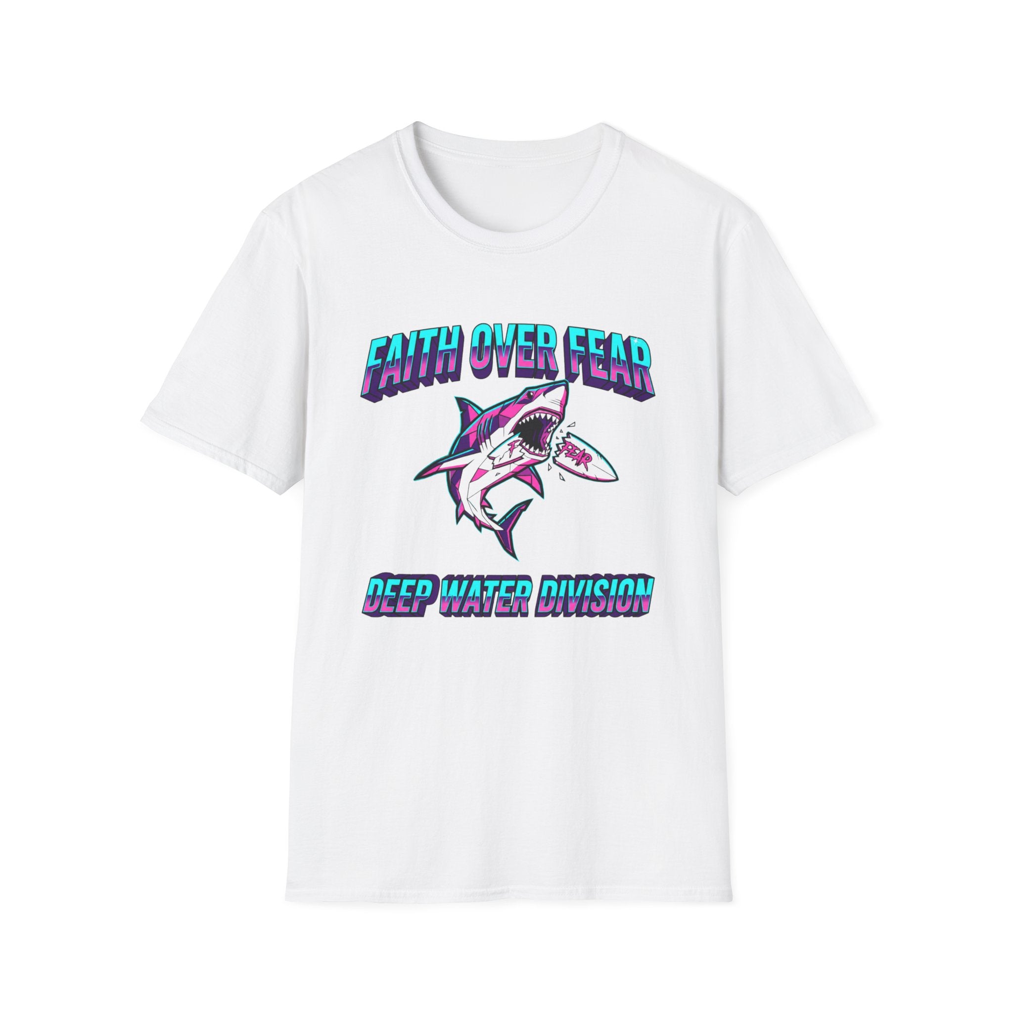 Faith Over Fear Shark T-Shirt