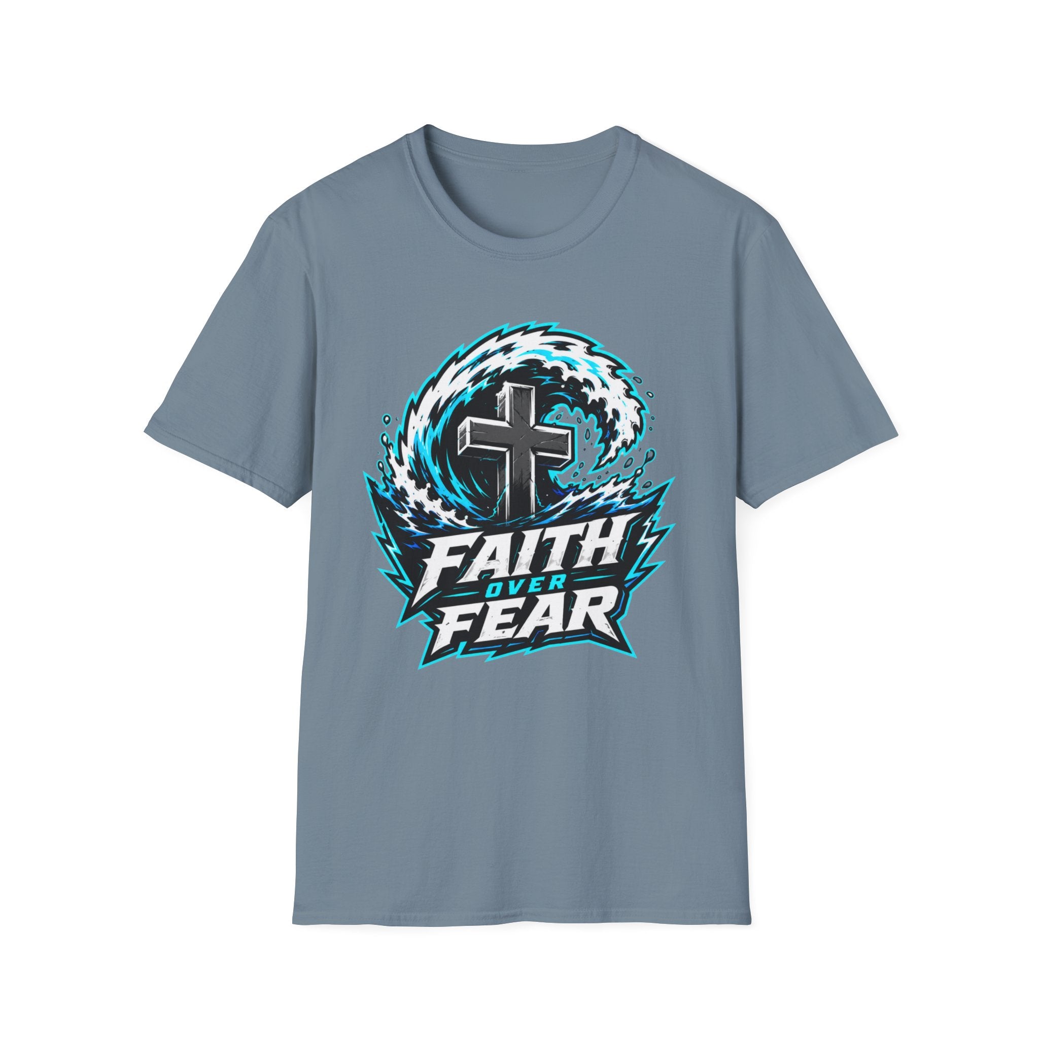 Faith Over Fear Wave T-Shirt