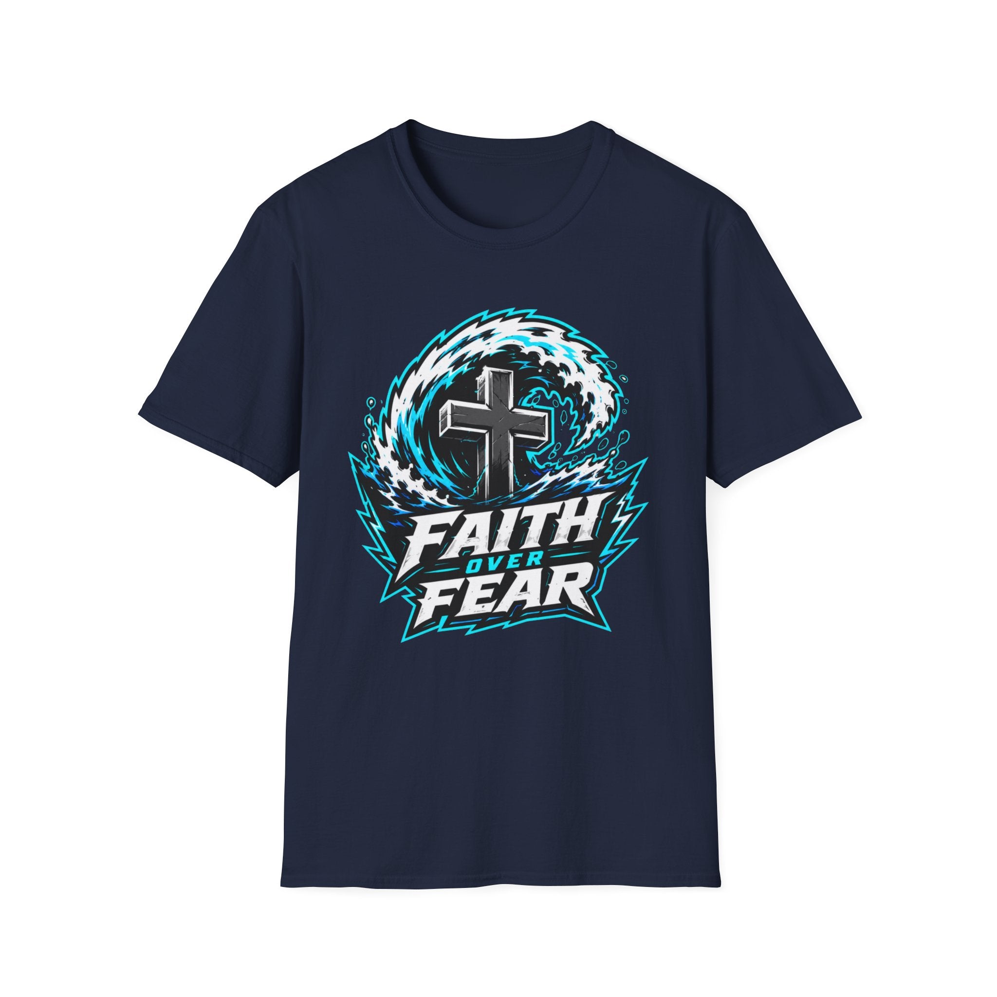 Faith Over Fear Wave T-Shirt